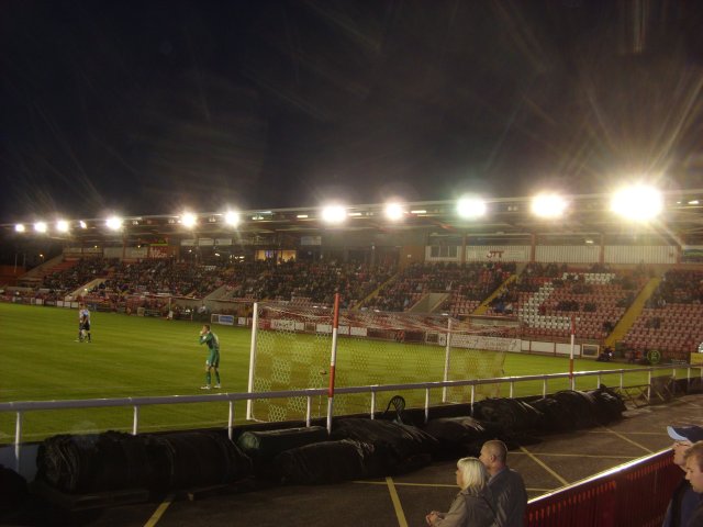 The Flybe Stand During the Match